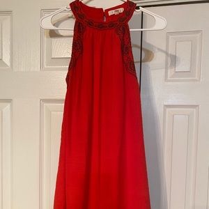 Stitch Fix size SP gorgeous tomato red dress